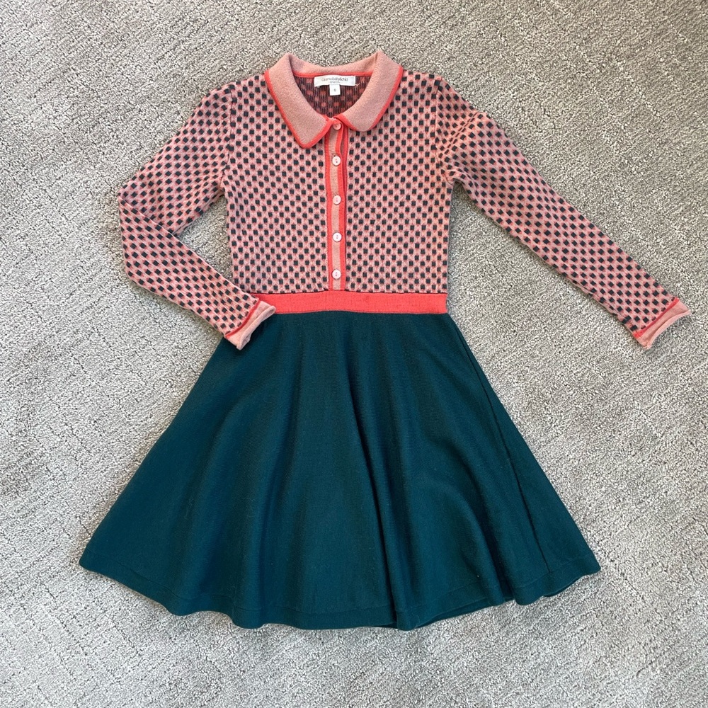 Caramel Baby and Child of London Merino Wool Dress